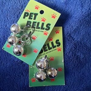 3/$15 or FREE WITH PET PURCHASE 
Dog/Cat Collar Bells